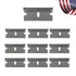 Single Edge Industrial Razor Blades, Box Blades, Scraper Razor Blades (10 Pieces)